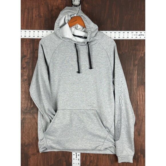 Nike‎ Dri-Fit Hoodie Training Running Sweatshirt Gray AJ4434-063 Men’s Medium - Picture 1 of 8